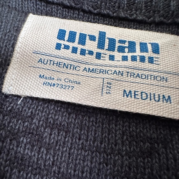 Men's Urban Pipeline Quarter-Zip Pullover Sweater - Picture 7 of 7